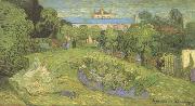 Vincent Van Gogh Daubigny's Garden (nn04) oil painting reproduction